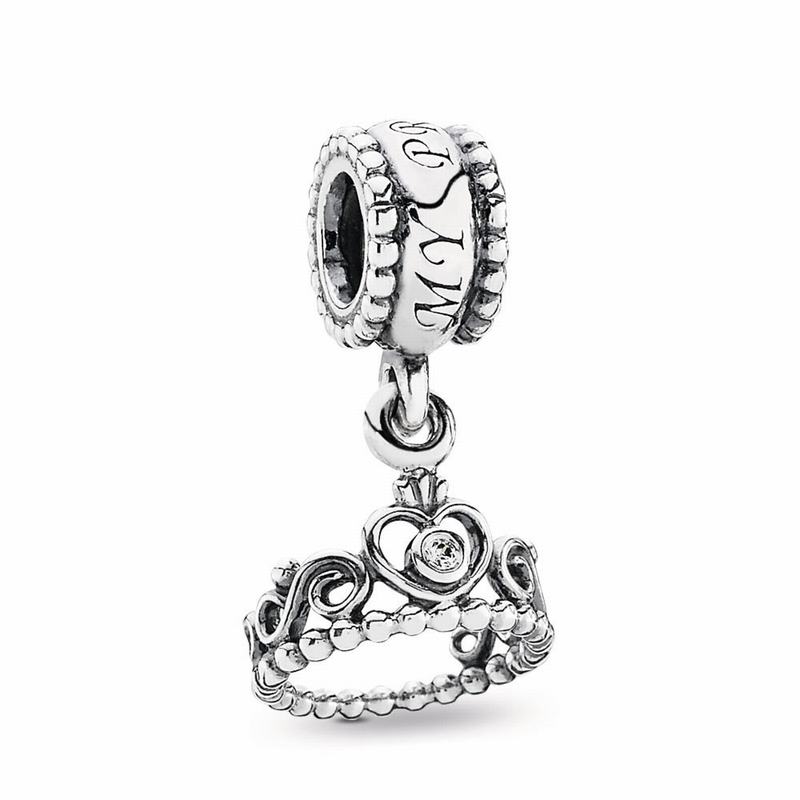 Pandora My Princess Dangle Charm NZ, Sterling Silver (052831-KYH)